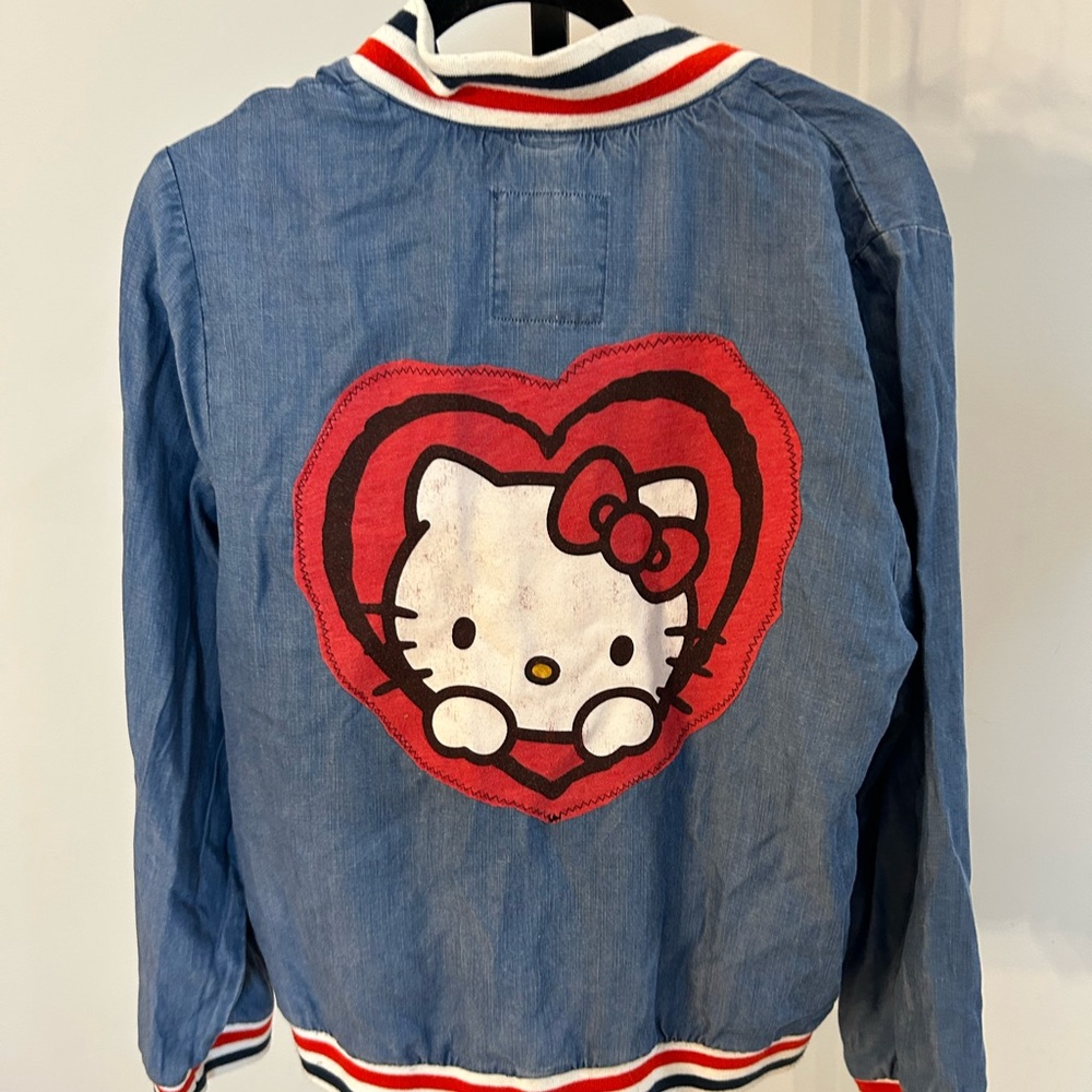 Custom made hello kitty jacket size XL